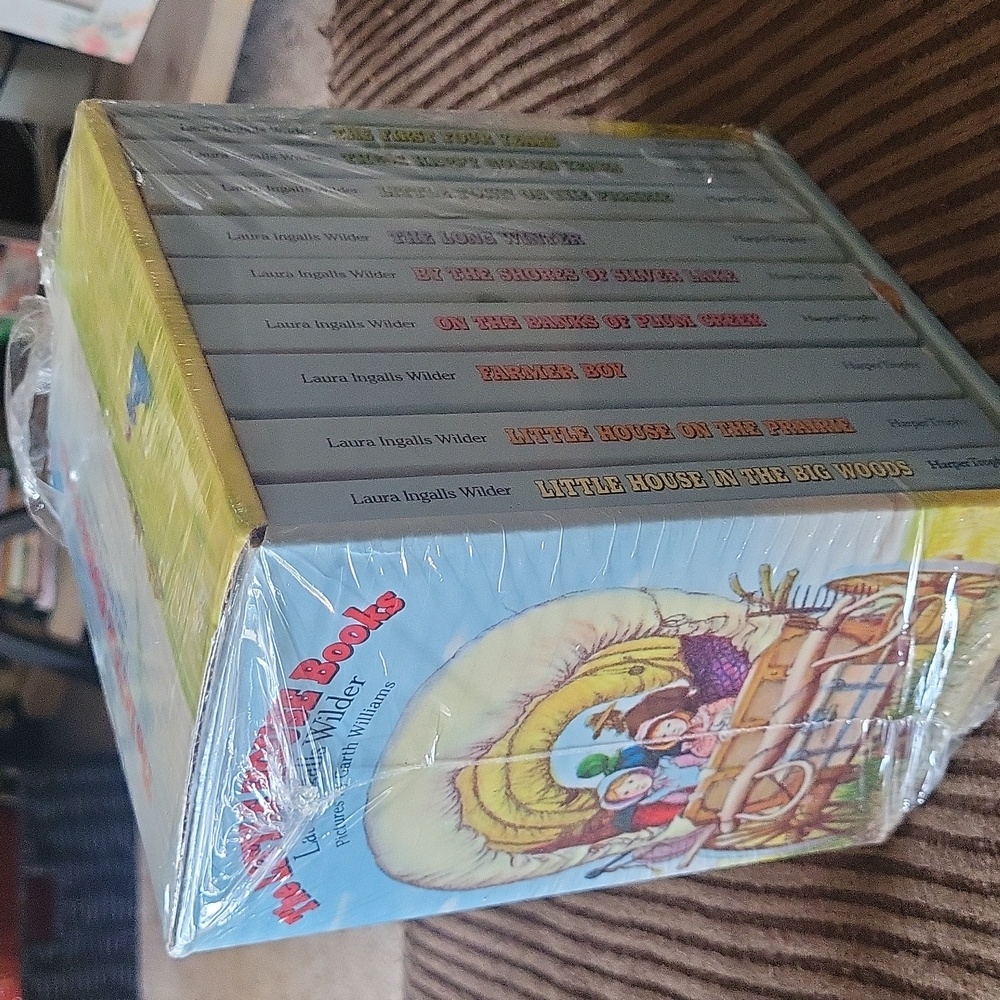 Little House Book Set by Laura Ingalls Wilder...new and Sealed....9 Books